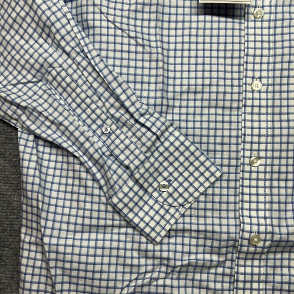 UNTUCKit Delaney WF Shirt Mens XLT Tall Regular Multicolor Check Button Up New - Picture 3 of 10